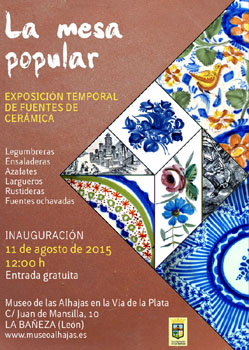 Cartel Expo fuentes